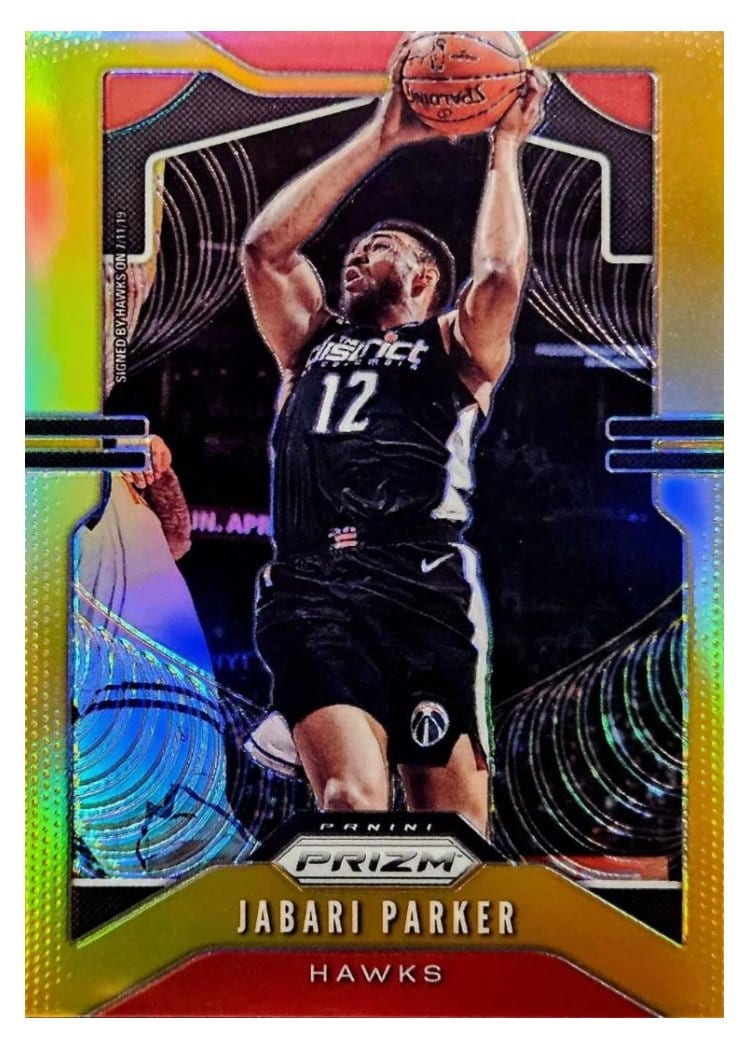 2019-20 Panini Prizm Base Set Jabari Parker Orange Prizm #238 card