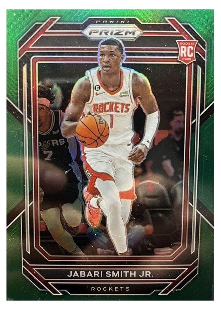 2022-23 Panini Prizm Base Set Jabari Smith Jr. #228 card