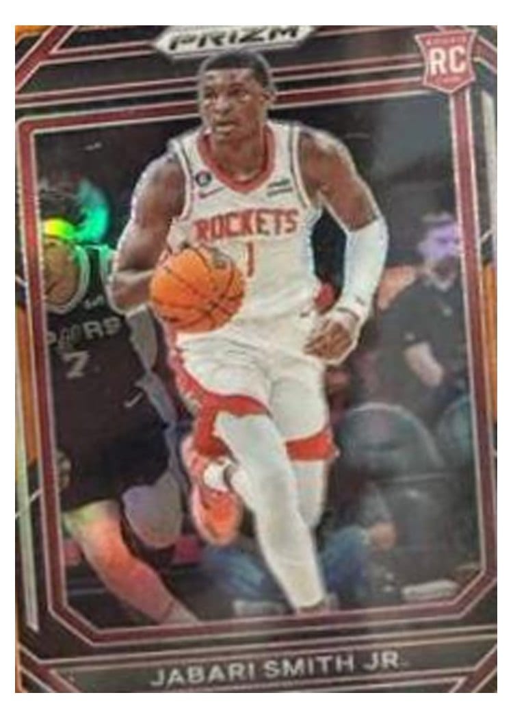 2022-23 Panini Prizm Base Set Jabari Smith Jr. #228 card
