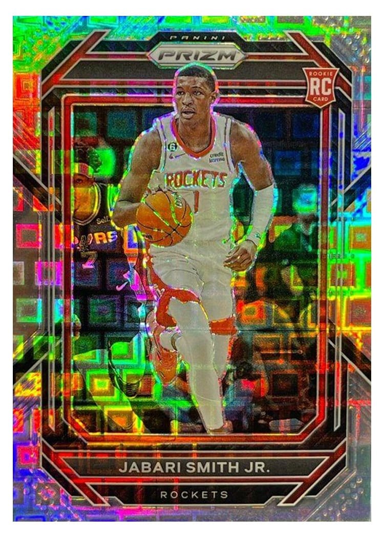 2022-23 Panini Prizm Base Set Jabari Smith Jr. #228 card