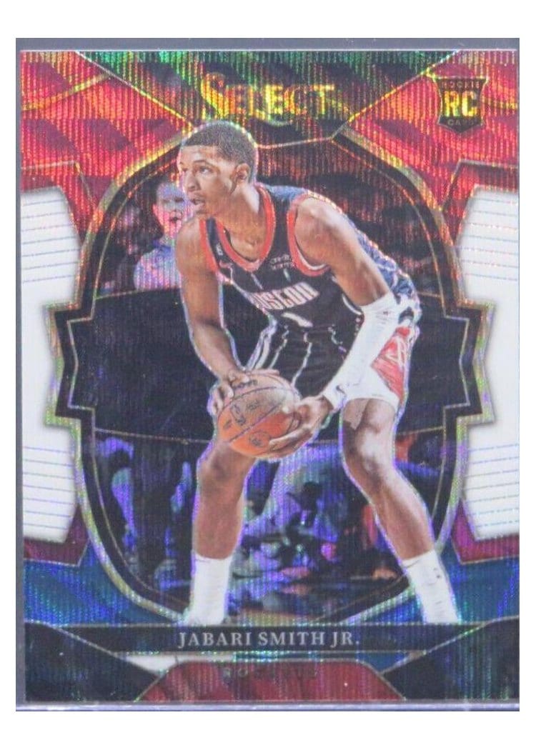 2022-23 Panini Select Base Set Jabari Smith Jr. #184 card