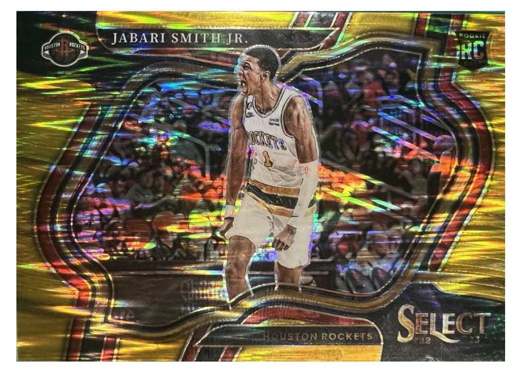 2022-23 Panini Select Base Set Jabari Smith Jr. #291 card