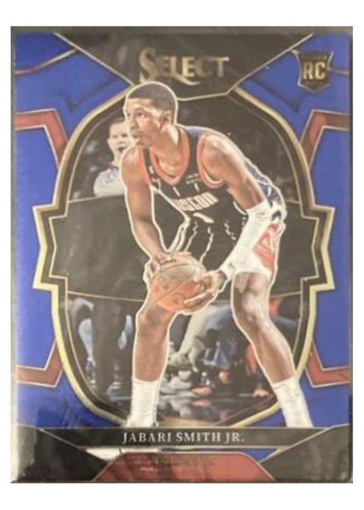 2022-23 Panini Select Base Set Jabari Smith Jr. Blue Retail #69 card