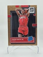 2022 Panini Donruss Optic Jabari Smith Jr. Copper Glitter #240 card