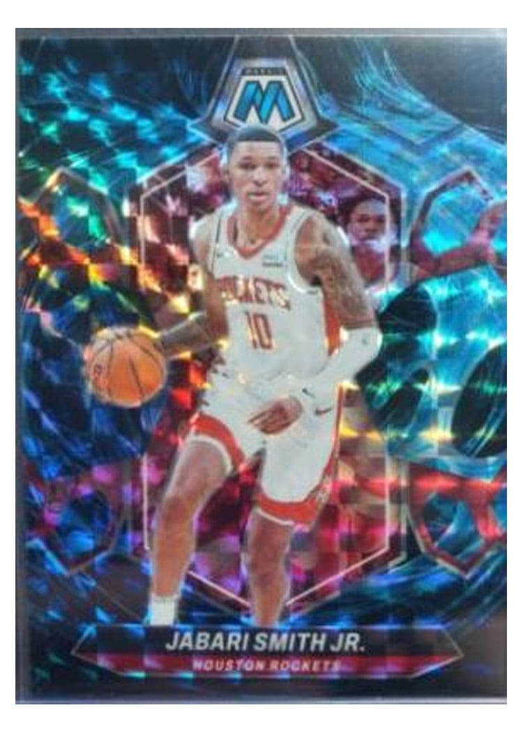2023-24 Panini Mosaic Base Set Jabari Smith Jr. #7 card