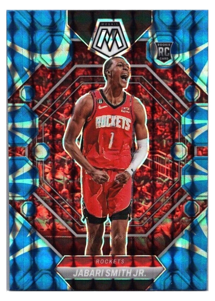 2023-24 Panini Mosaic Base Set Jabari Smith Jr. #7 card