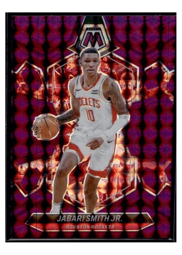 2023-24 Panini Mosaic Base Set Jabari Smith Jr. #7 card