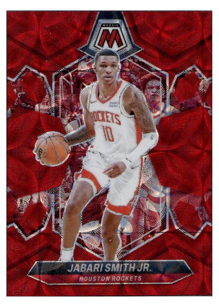 2023-24 Panini Mosaic Base Set Jabari Smith Jr. #7 card