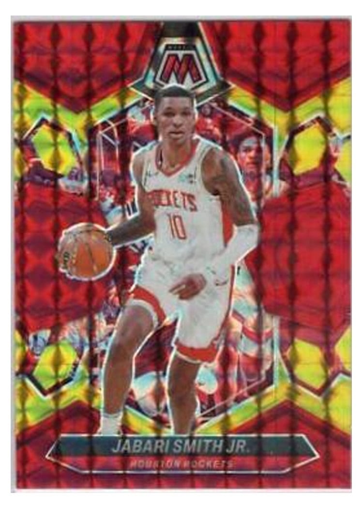2023-24 Panini Mosaic Base Set Jabari Smith Jr. #7 card