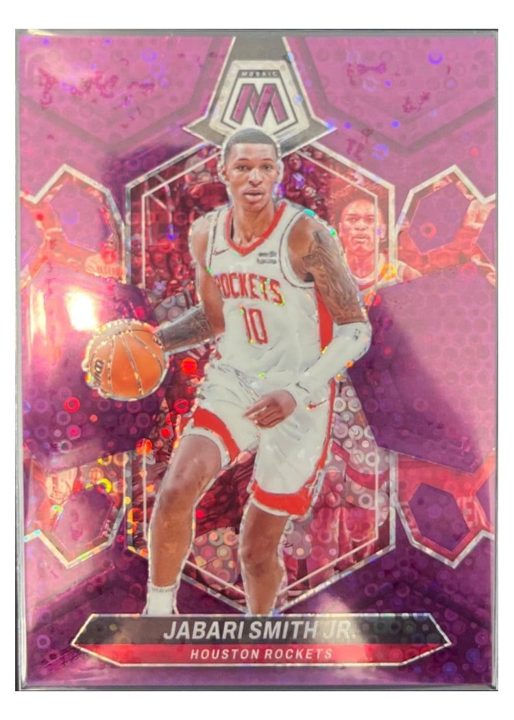 2023-24 Panini Mosaic Base Set Jabari Smith Jr. #7 card