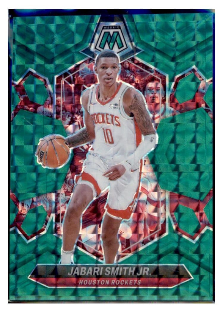 2023-24 Panini Mosaic Base Set Jabari Smith Jr. #7 card