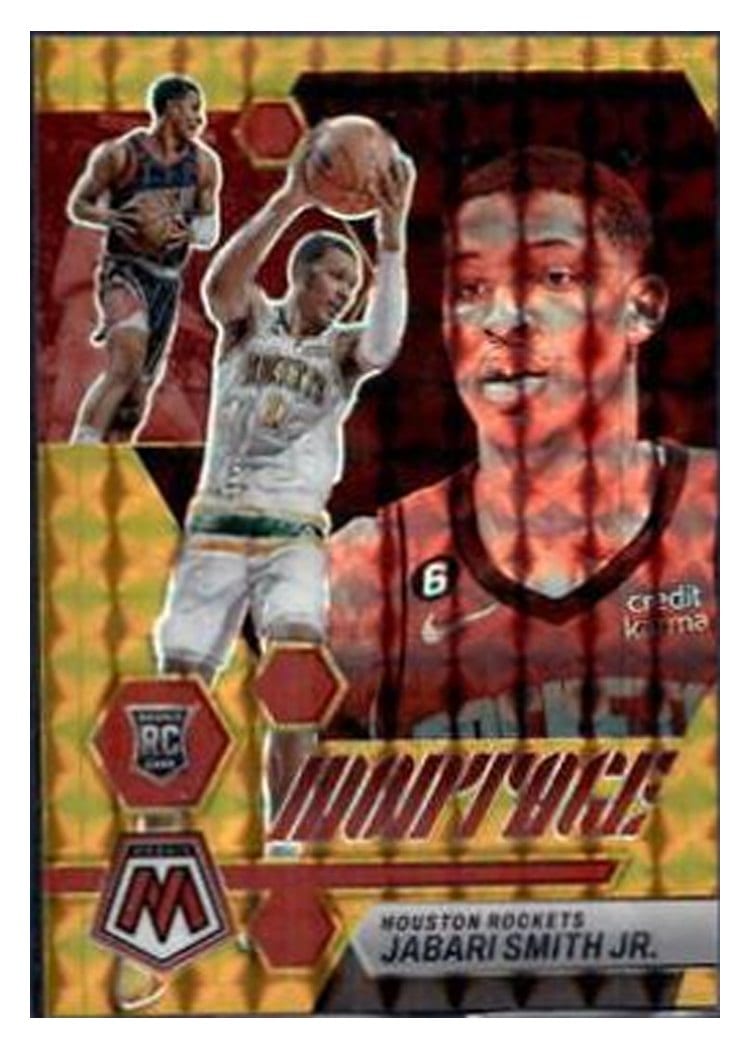 2023-24 Panini Mosaic Base Set Jabari Smith Jr. #7 card