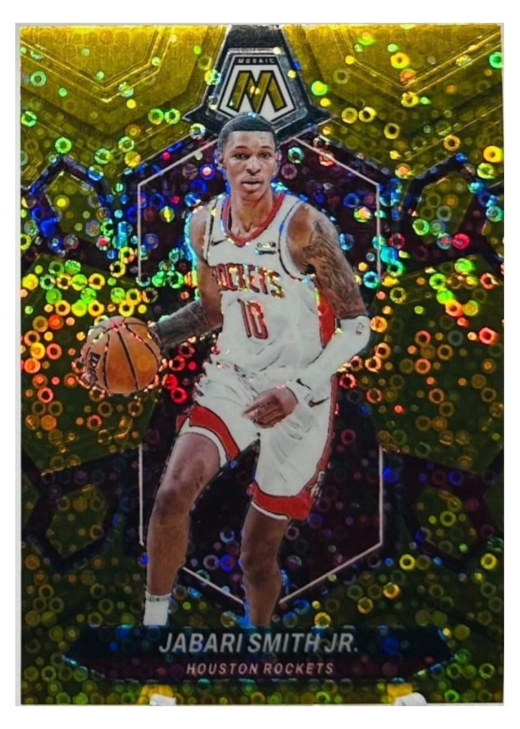 2023-24 Panini Mosaic Base Set Jabari Smith Jr. #7 card