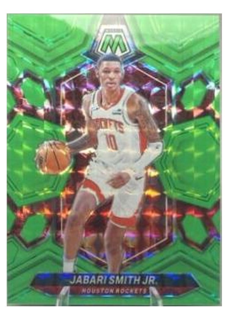 2023-24 Panini Mosaic Base Set Jabari Smith Jr. #7 card
