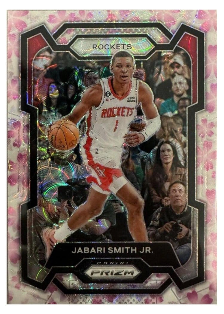 2023-24 Panini Prizm Base Set Jabari Smith Jr. #49 card