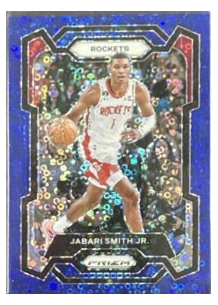 2023-24 Panini Prizm Base Set Jabari Smith Jr. #49 card