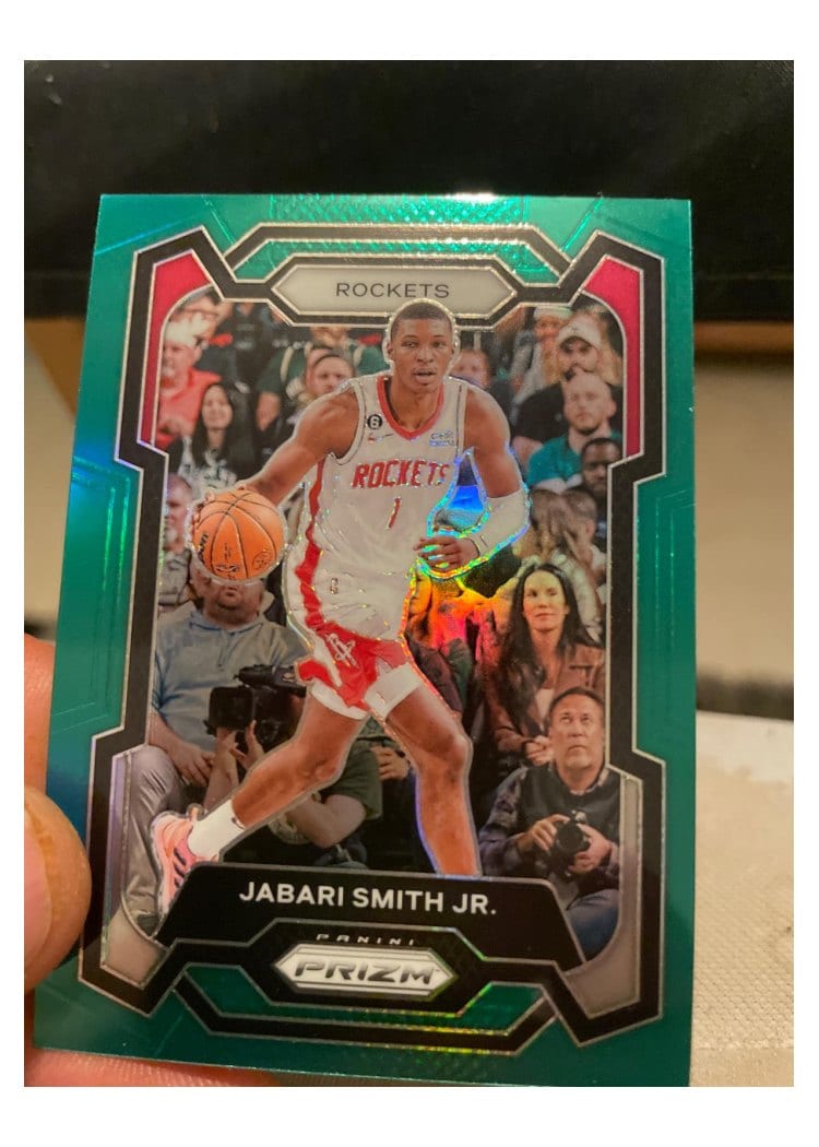 2023-24 Panini Prizm Base Set Jabari Smith Jr. #49 card