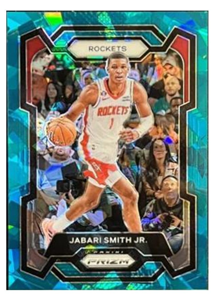 2023-24 Panini Prizm Base Set Jabari Smith Jr. #49 card