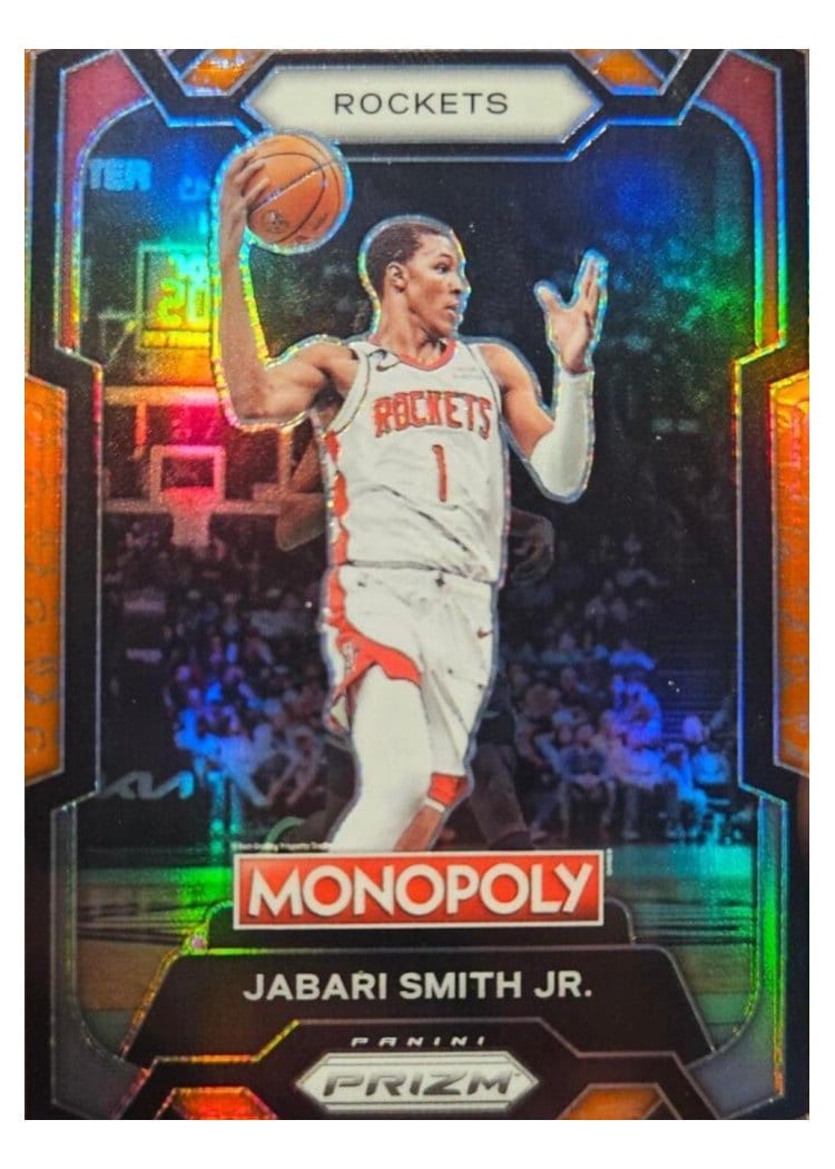 2023-24 Panini Prizm Base Set Jabari Smith Jr. #49 card