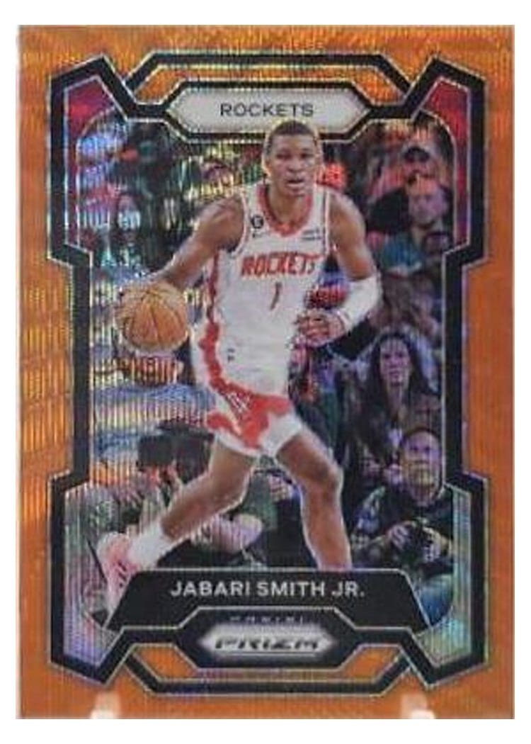 2023-24 Panini Prizm Base Set Jabari Smith Jr. #49 card