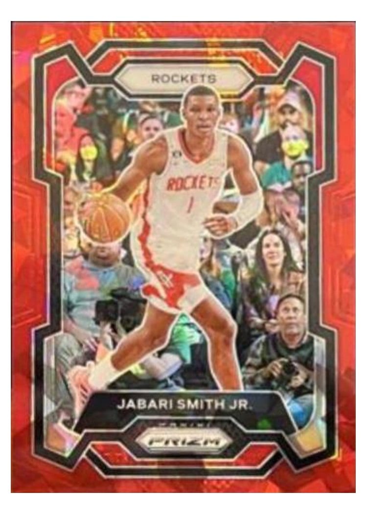 2023-24 Panini Prizm Base Set Jabari Smith Jr. #49 card