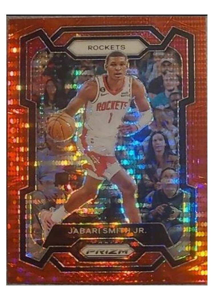 2023-24 Panini Prizm Base Set Jabari Smith Jr. #49 card