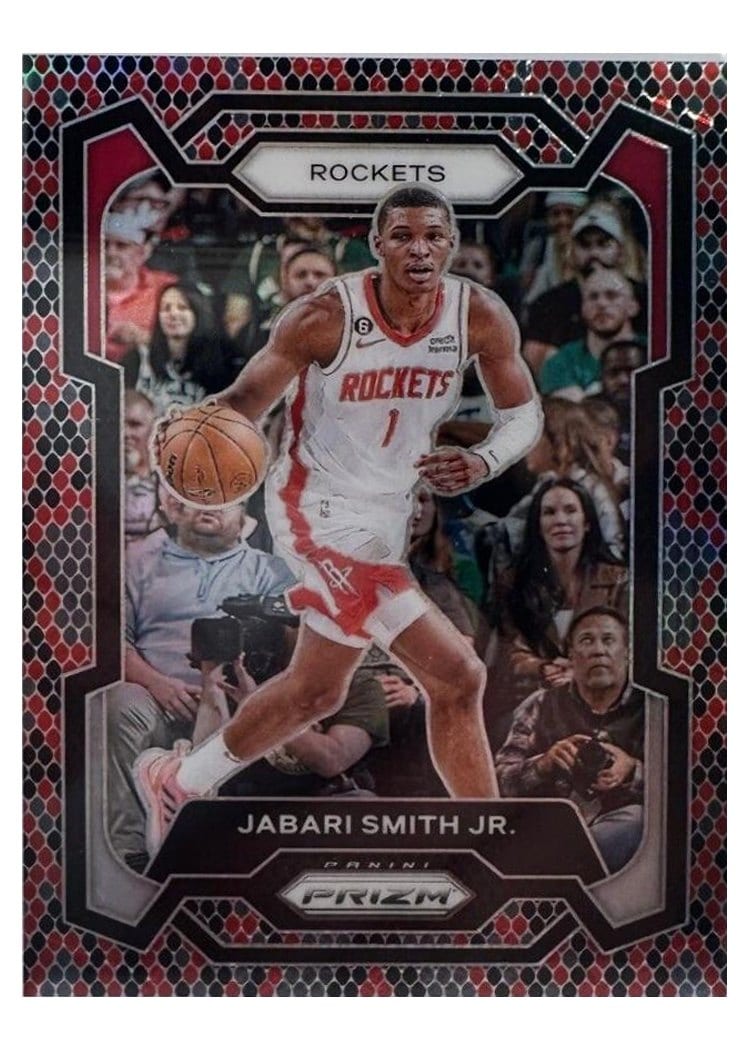 2023-24 Panini Prizm Base Set Jabari Smith Jr. #49 card