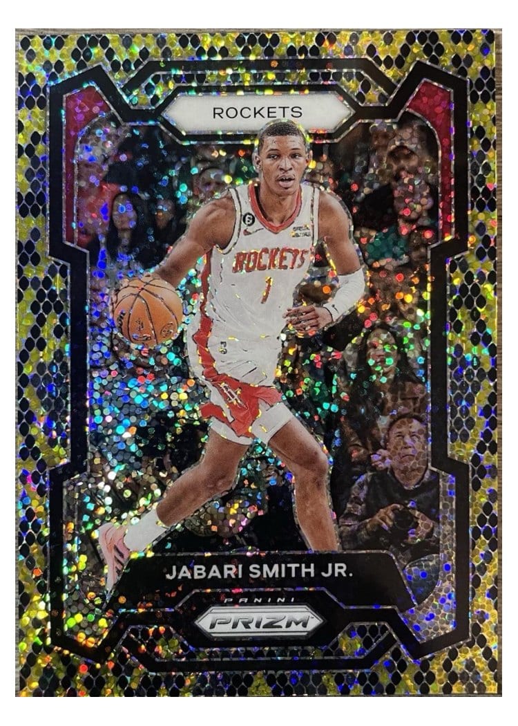 2023-24 Panini Prizm Base Set Jabari Smith Jr. #49 card