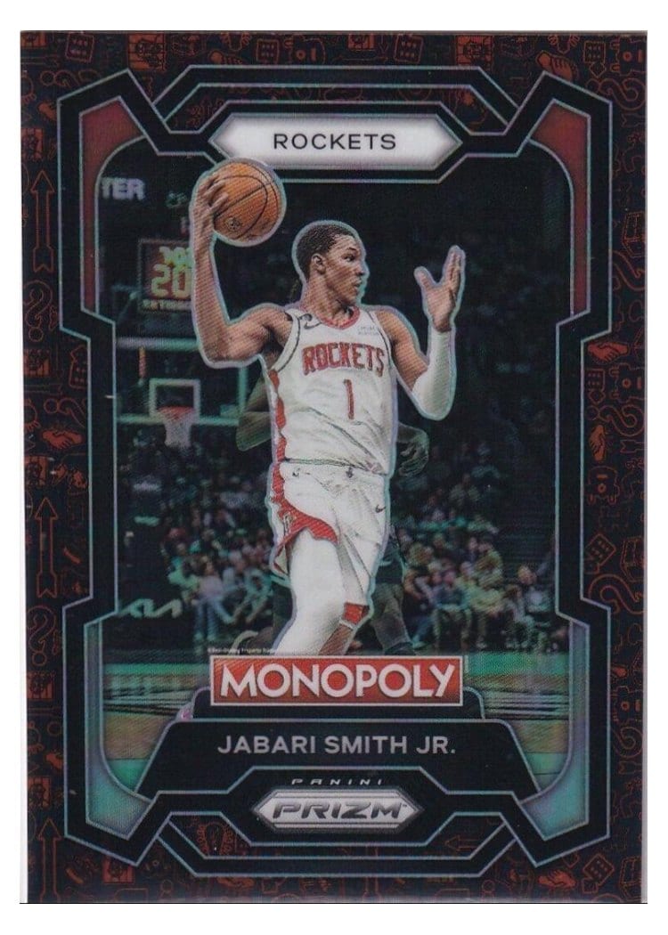 2023-24 Panini Prizm Monopoly Base Set Jabari Smith Jr. #32 card