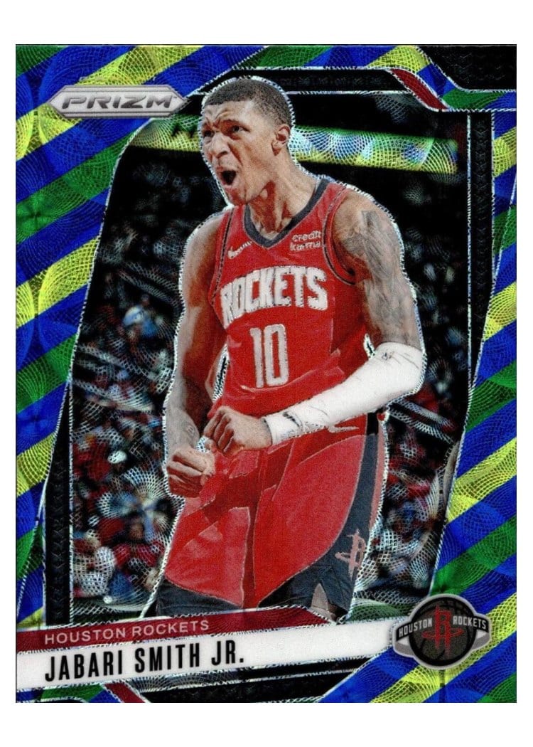 2024-25 Panini Prizm Base Set Jabari Smith Jr. #77 card