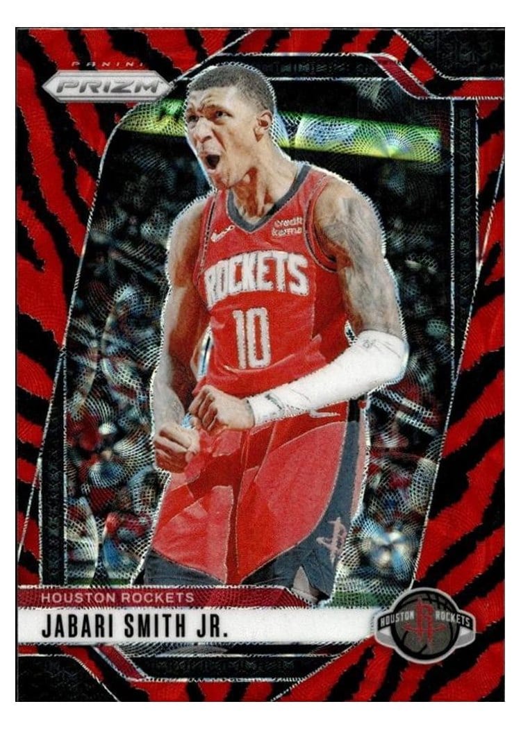 2024-25 Panini Prizm Base Set Jabari Smith Jr. #77 card