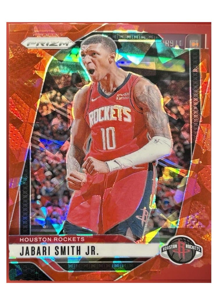 2024-25 Panini Prizm Base Set Jabari Smith Jr. #77 card