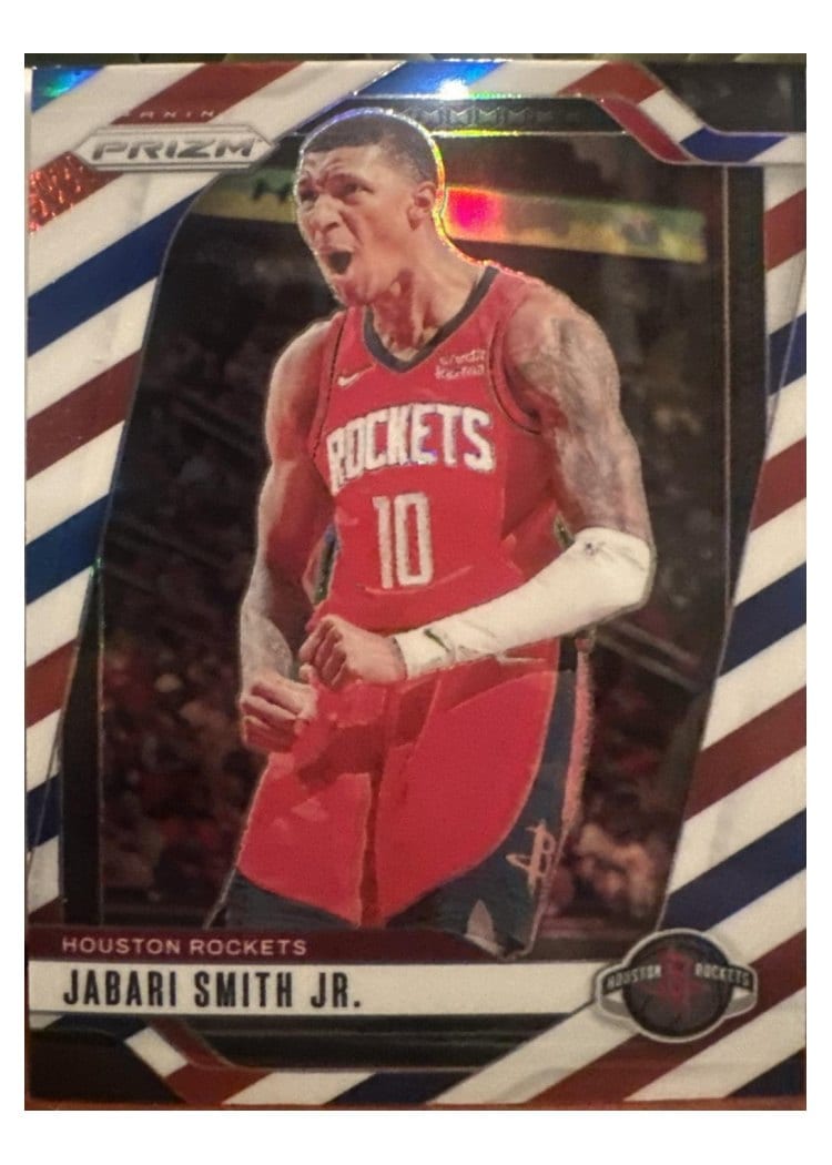 2024-25 Panini Prizm Base Set Jabari Smith Jr. #77 card