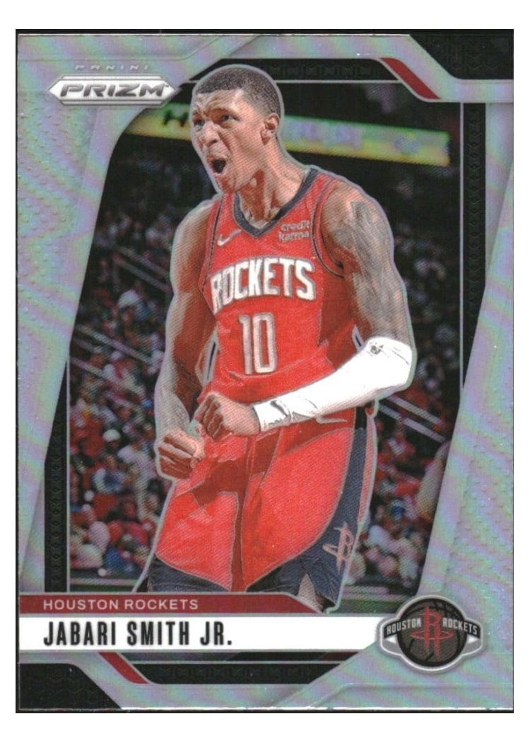 2024-25 Panini Prizm Base Set Jabari Smith Jr. #77 card