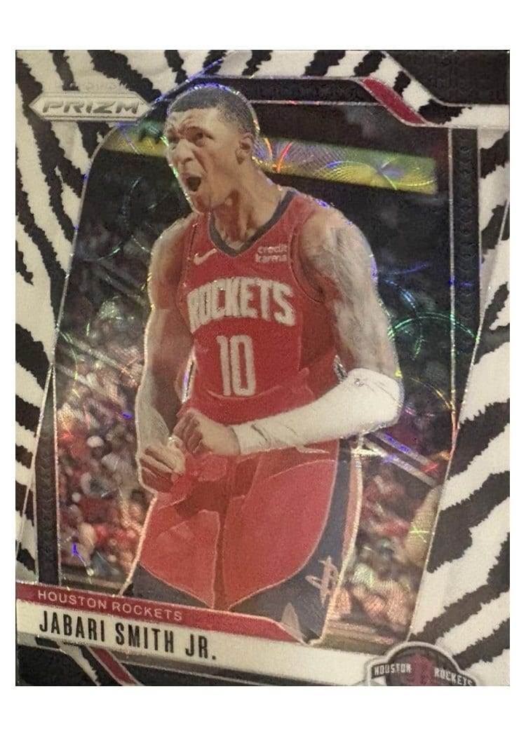 2024-25 Panini Prizm Base Set Jabari Smith Jr. #77 card