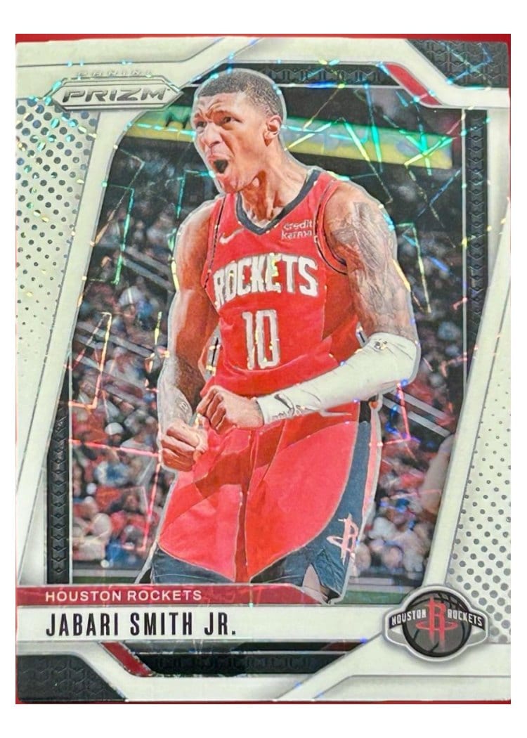 2024-25 Panini Prizm Base Set Jabari Smith Jr. #77 card