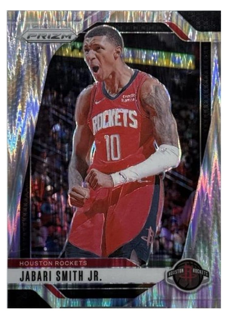2024-25 Panini Prizm Base Set Jabari Smith Jr. #77 card