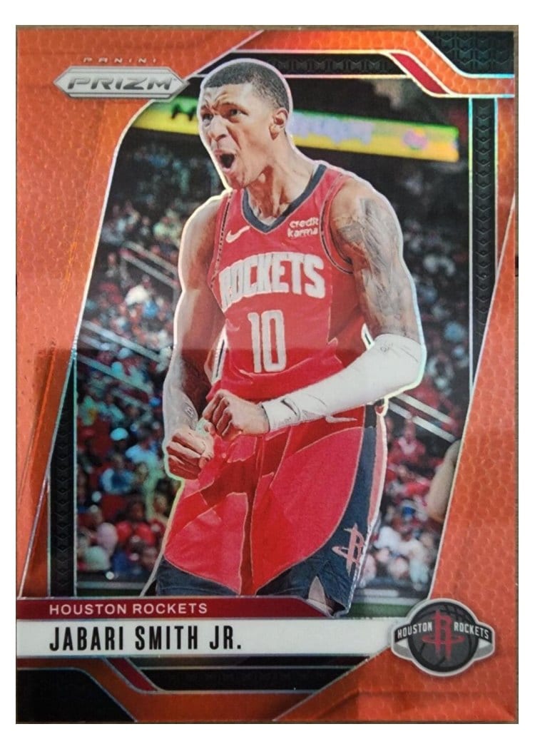2024-25 Panini Prizm Base Set Jabari Smith Jr. #77 card