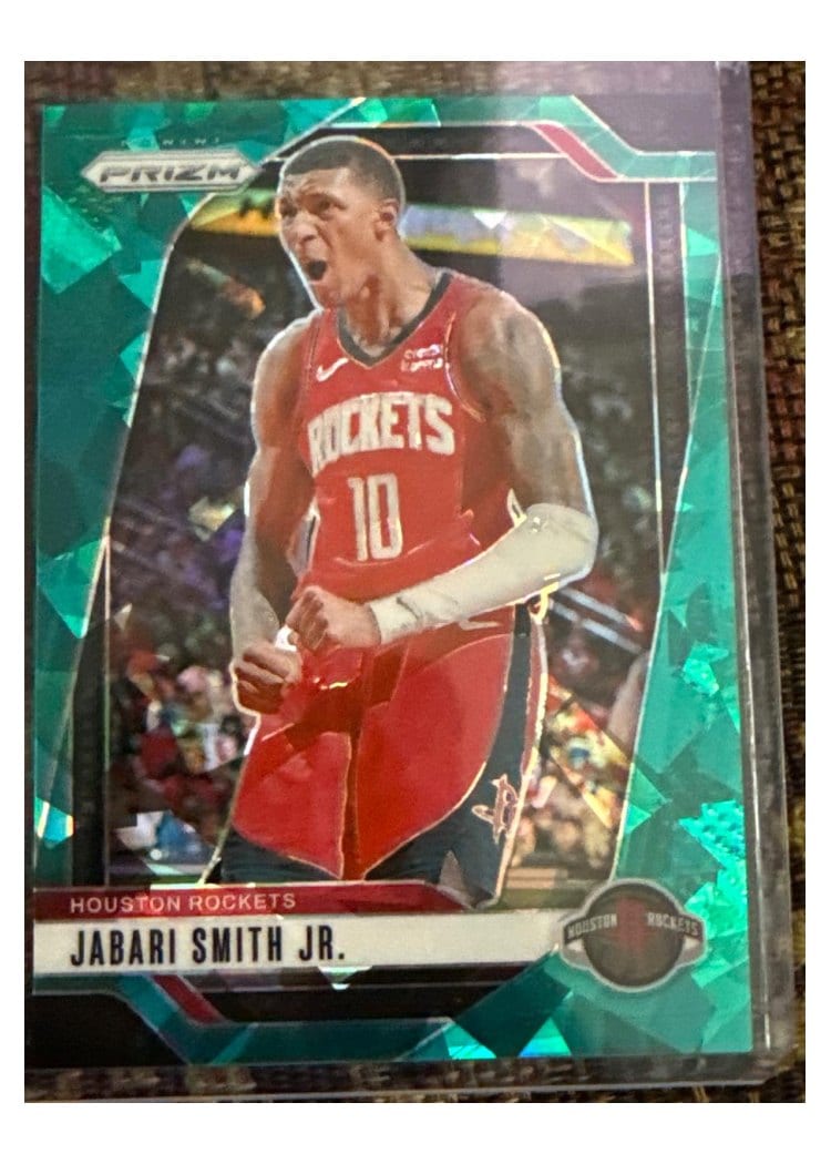 2024-25 Panini Prizm Base Set Jabari Smith Jr. #77 card
