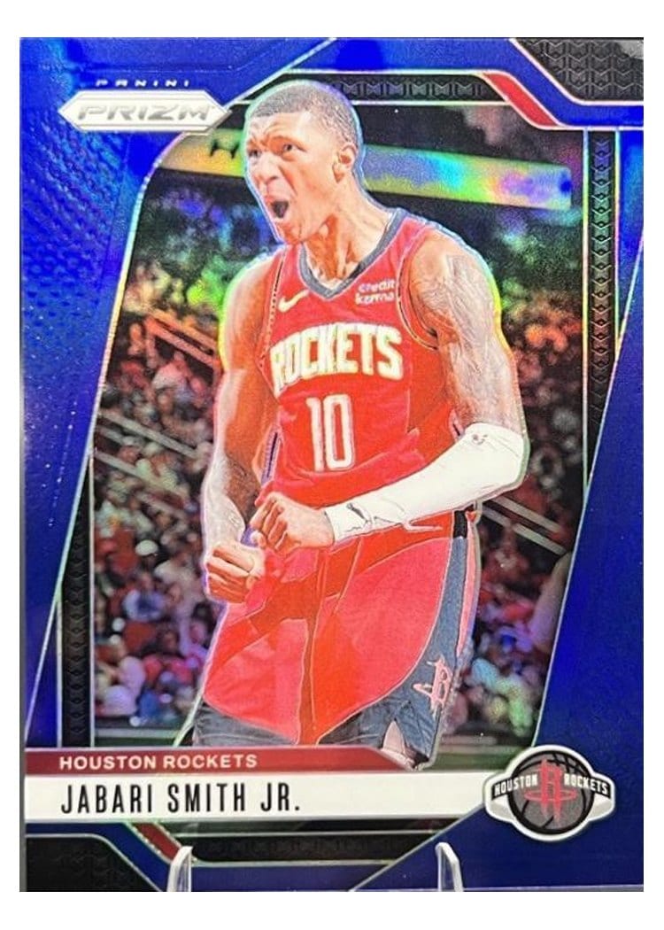 2024-25 Panini Prizm Base Set Jabari Smith Jr. #77 card