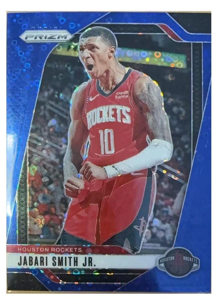 2024-25 Panini Prizm Base Set Jabari Smith Jr. #77 card