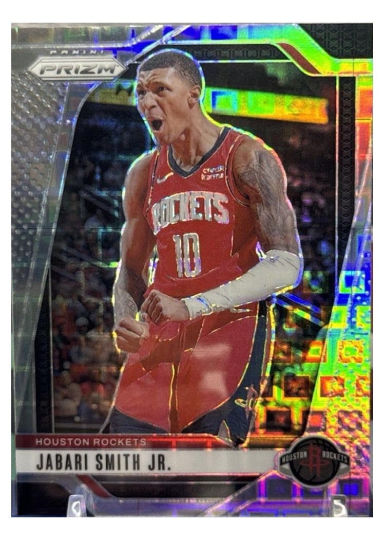 2024-25 Panini Prizm Base Set Jabari Smith Jr. #77 card