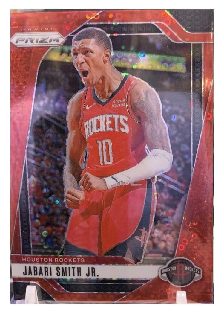 2024-25 Panini Prizm Base Set Jabari Smith Jr. #77 card