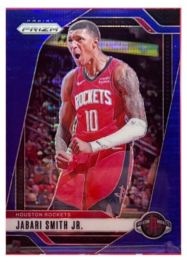 2024-25 Panini Prizm Base Set Jabari Smith Jr. #77 card