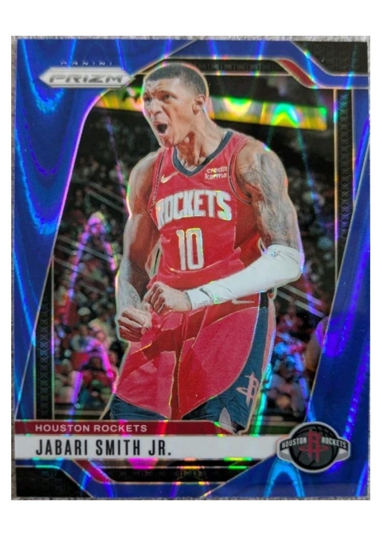 2024-25 Panini Prizm Base Set Jabari Smith Jr. #77 card