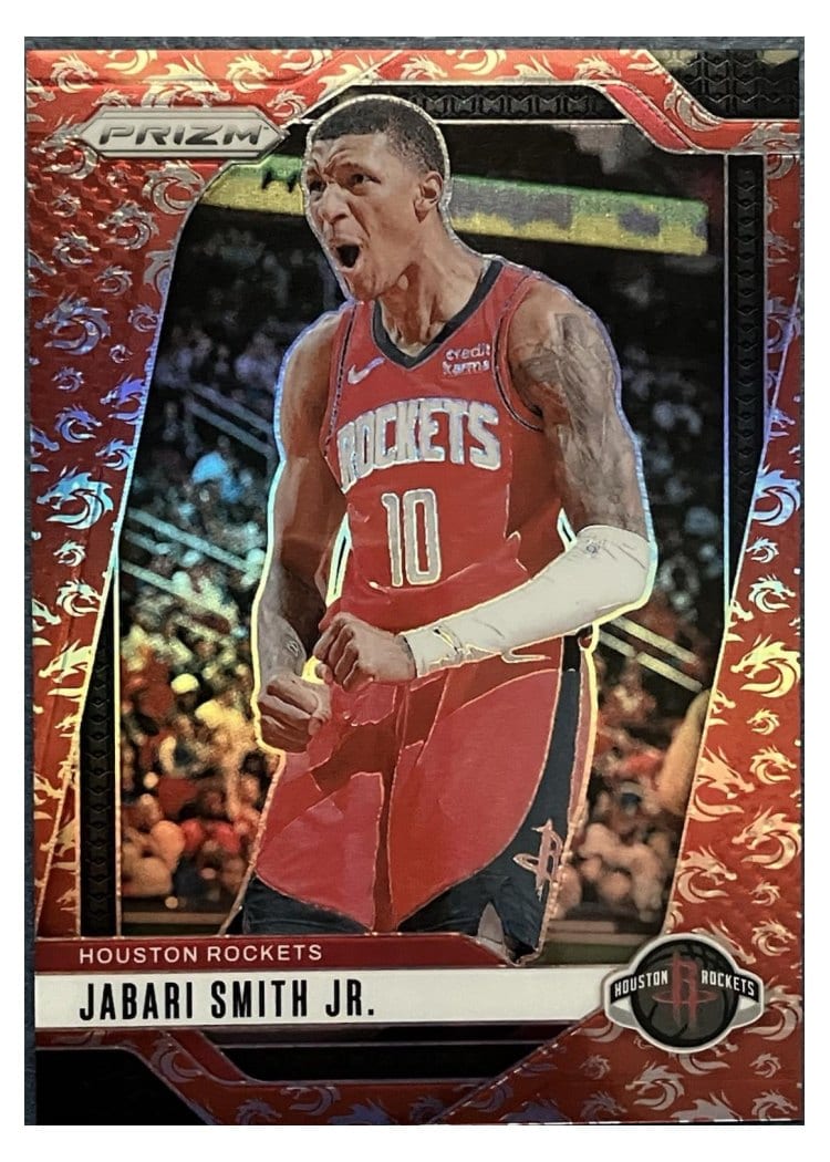 2024-25 Panini Prizm Base Set Jabari Smith Jr. #77 card