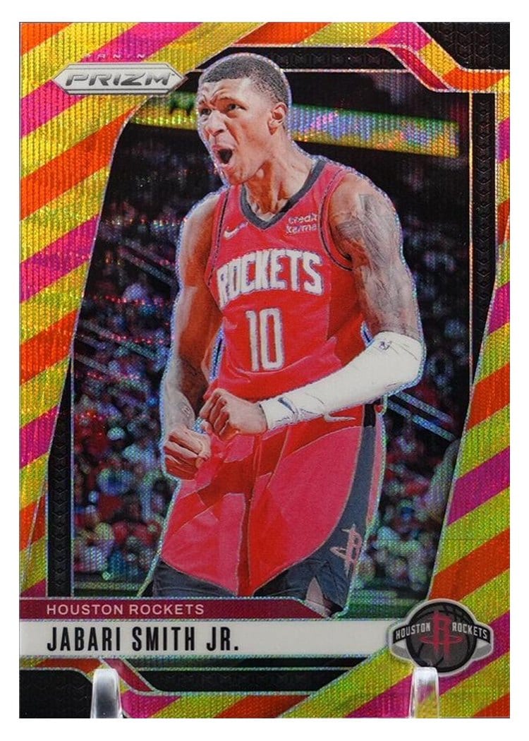 2024-25 Panini Prizm Base Set Jabari Smith Jr. #77 card