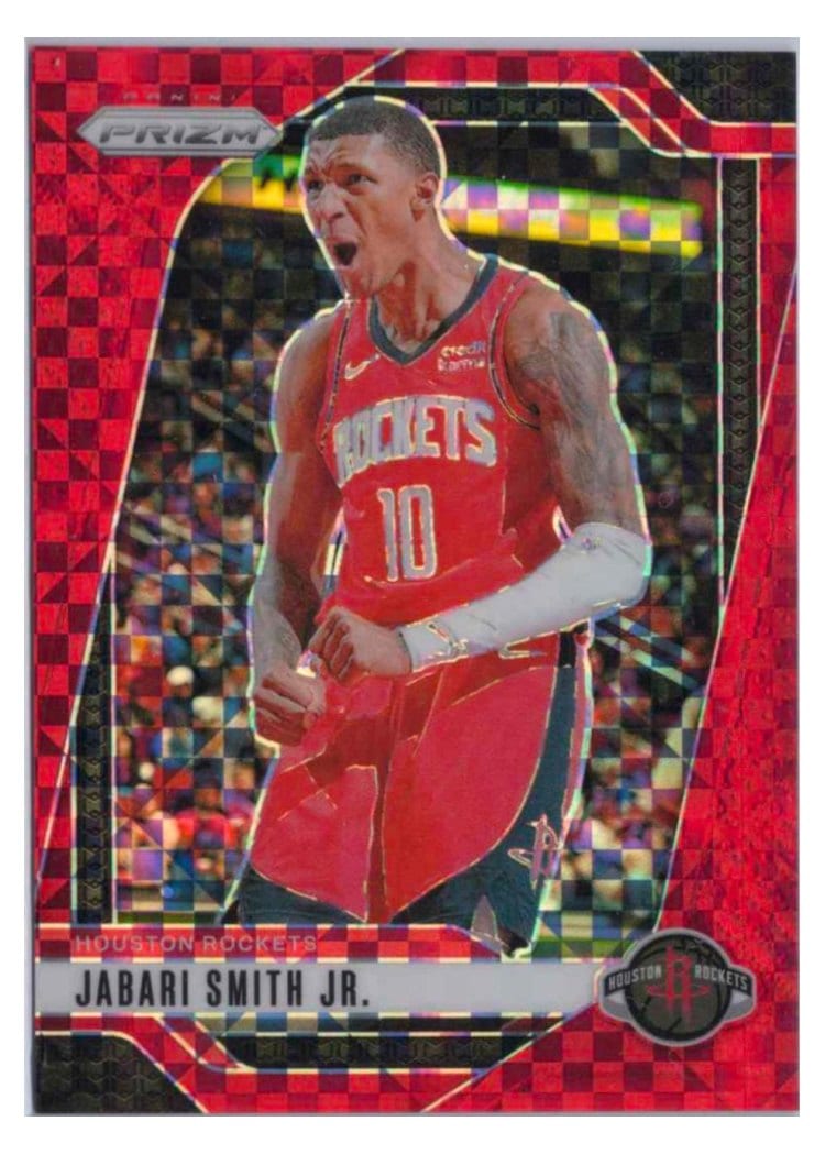 2024-25 Panini Prizm Base Set Jabari Smith Jr. #77 card