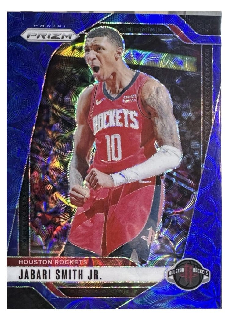 2024-25 Panini Prizm Base Set Jabari Smith Jr. #77 card