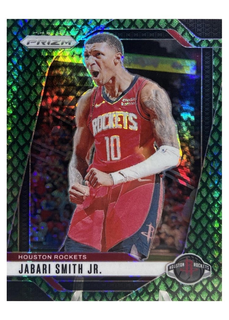 2024-25 Panini Prizm Base Set Jabari Smith Jr. #77 card